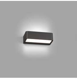 FARO - Aplique TAKUA LED 10W 3000K gris oscuro