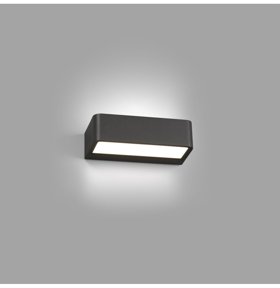 FARO - Aplique TAKUA LED 10W 3000K gris oscuro