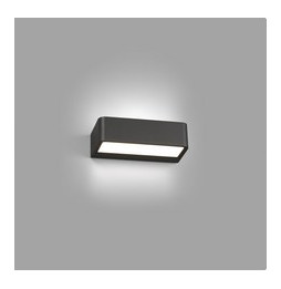 FARO - Aplique TAKUA LED 10W 3000K gris oscuro