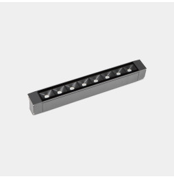 LedsC4 - Luminaria lineal IP65 Cube Pro Linear Efficiency 500mm superficie LED 47.8 blanco cálido 2700K DALI/PUSH gris urbano 30