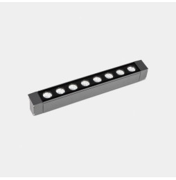 LedsC4 - Luminaria lineal IP65 Cube Pro Linear Efficiency 500mm superficie LED 47.8 blanco cálido 2700K DALI/PUSH gris urbano 44