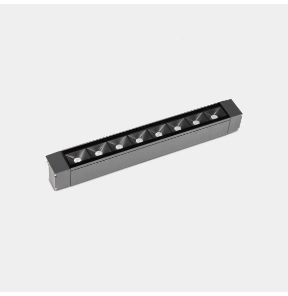 LedsC4 - Luminaria lineal IP65 Cube Pro Linear Efficiency 500mm superficie LED 47.8 blanco cálido 2700K DALI/PUSH gris urbano 41