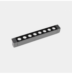 LedsC4 - Luminaria lineal IP65 Cube Pro Linear Efficiency 500mm superficie LED 33.8 blanco neutro 4000K gris urbano 3160lm