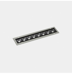 LedsC4 - Luminaria lineal IP65-IP67 Cube Pro Linear Efficiency 500mm empotrable LED 47.8 blanco neutro 4000K DALI/PUSH gris 4114