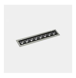 LedsC4 - Luminaria lineal IP65-IP67 Cube Pro Linear Efficiency 500mm empotrable LED 47.8 blanco neutro 4000K DALI/PUSH gris 4114