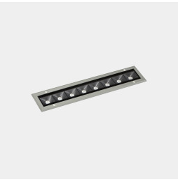 LedsC4 - Luminaria lineal IP65-IP67 Cube Pro Linear Efficiency 500mm empotrable LED 33.8 blanco cálido 2700K gris 2150lm