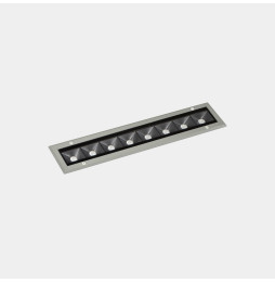 LedsC4 - Luminaria lineal IP65-IP67 Cube Pro Linear Efficiency 500mm empotrable LED 33 RGBW DMX RDM gris 1904lm