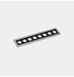 LedsC4 - Luminaria lineal IP65-IP67 Cube Pro Linear Efficiency 500mm empotrable LED 33 RGBW DMX RDM gris 1971lm