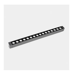 LedsC4 - Luminaria lineal IP65 Cube Pro Linear Efficiency 1000mm superficie LED 95 blanco neutro 4000K DALI/PUSH gris urbano 888
