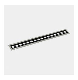 LedsC4 - Luminaria lineal IP65-IP67 Cube Pro Linear Efficiency 1000mm empotrable LED 95 blanco neutro 4000K DALI/PUSH gris 8888l