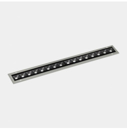 LedsC4 - Luminaria lineal IP65-IP67 Cube Pro Linear Efficiency 1000mm empotrable LED 67.6 blanco neutro 4000K gris 6136lm