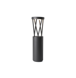 FARO - Baliza TWIST LED 10W 3000K gris oscuro