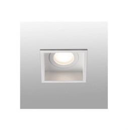 FARO - Empotrable HYDE cuadrado fijo GU10 8W blanco