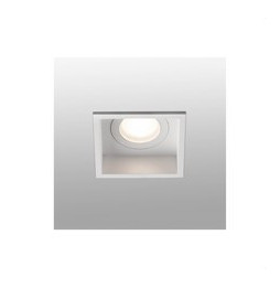 FARO - Empotrable HYDE cuadrado fijo GU10 8W blanco