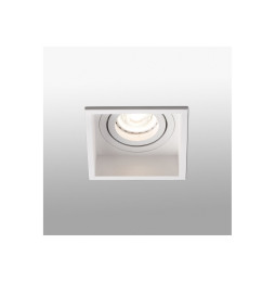 FARO - Empotrable HYDE cuadrado orientable GU10 8W blanco