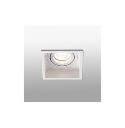 FARO - Empotrable HYDE cuadrado orientable GU10 8W blanco