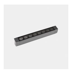 LedsC4 - Luminaria lineal IP65 Cube Pro Linear Comfort 500mm superficie LED 47.8 blanco neutro 4000K DALI/PUSH gris urbano 3555l