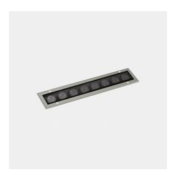 LedsC4 - Luminaria lineal IP65-IP67 Cube Pro Linear Comfort 500mm empotrable LED 33.8 blanco neutro 4000K gris 2528lm