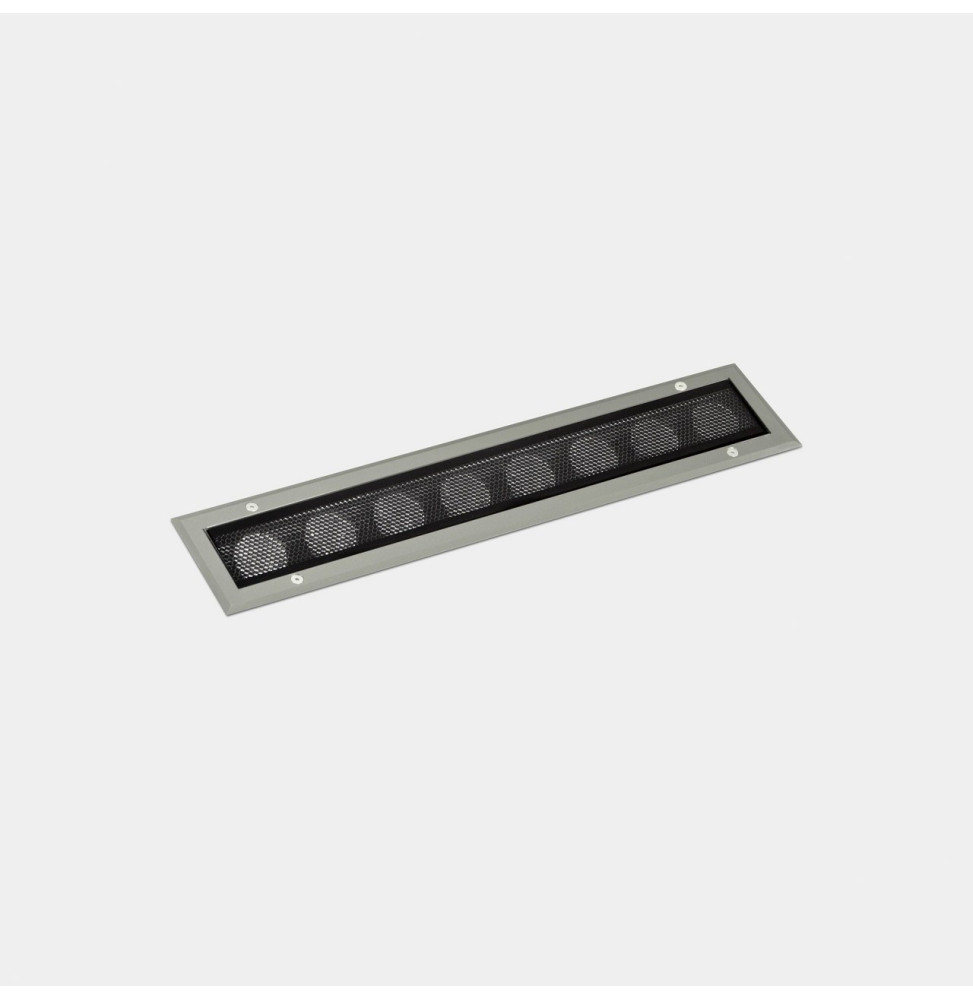 LedsC4 - Luminaria lineal IP65-IP67 Cube Pro Linear Comfort 500mm empotrable LED 33 RGBW DMX RDM gris 1568lm LedsC4 - Luminaria lineal IP65-IP67 Cube Pro Linear Comfort 500mm empotrable LED 33 RGBW DMX RDM gris 1568lm
