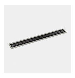LedsC4 - Luminaria lineal IP65-IP67 Cube Pro Linear Comfort 1000mm empotrable LED 67.6 blanco cálido 2700K gris 5056lm