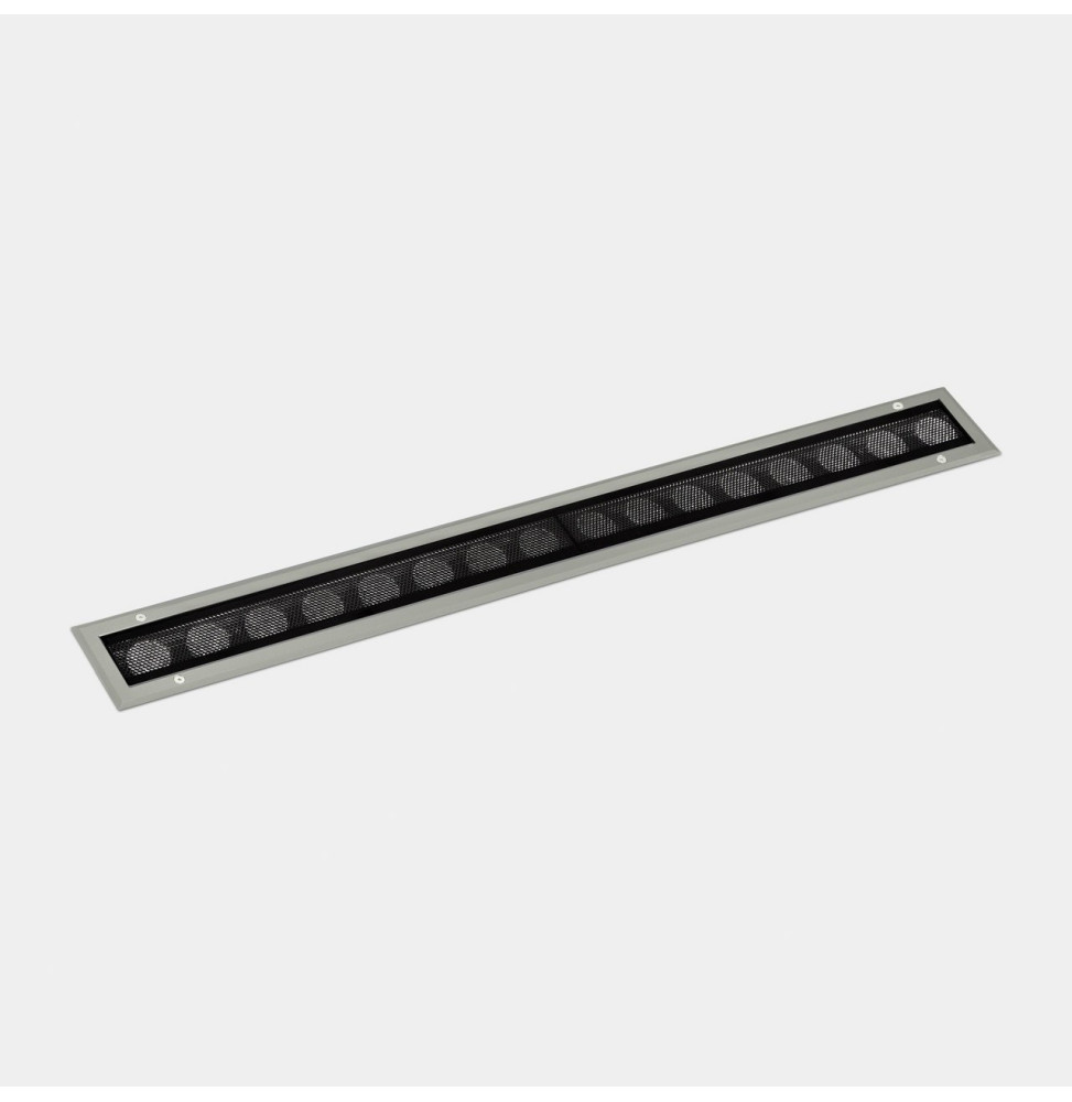 LedsC4 - Luminaria lineal IP65-IP67 Cube Pro Linear Comfort 1000mm empotrable LED 64 RGBW DMX RDM gris 3136lm LedsC4 - Luminaria lineal IP65-IP67 Cube Pro Linear Comfort 1000mm empotrable LED 64 RGBW DMX RDM gris 3136lm