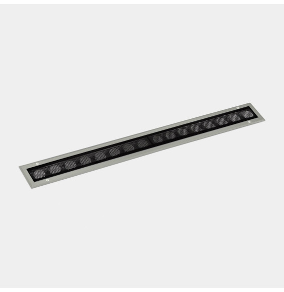 LedsC4 - Luminaria lineal IP65-IP67 Cube Pro Linear Comfort 1000mm empotrable LED 64 RGBW DMX RDM gris 3136lm