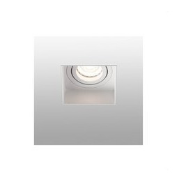 FARO - Empotrable HYDE cuadrado orientable S/M GU10 8W blanco