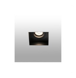 FARO - Empotrable HYDE cuadrado orientable S/M GU10 8W negro