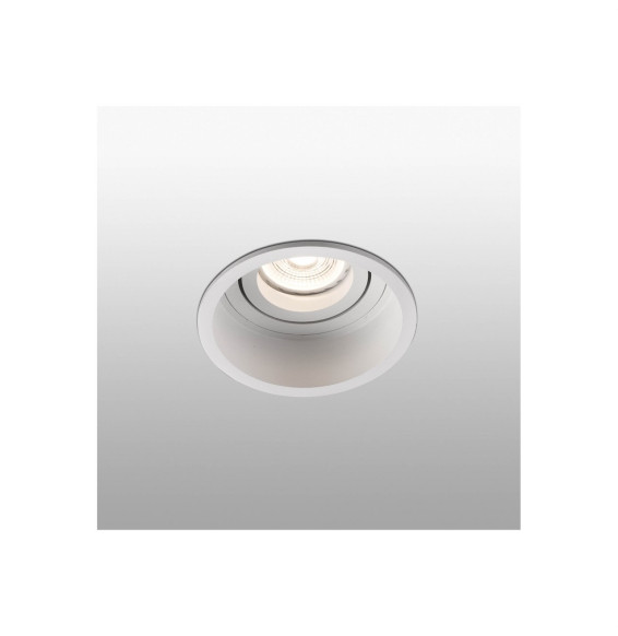 FARO - Empotrable HYDE redondo orientable GU10 8W blanco