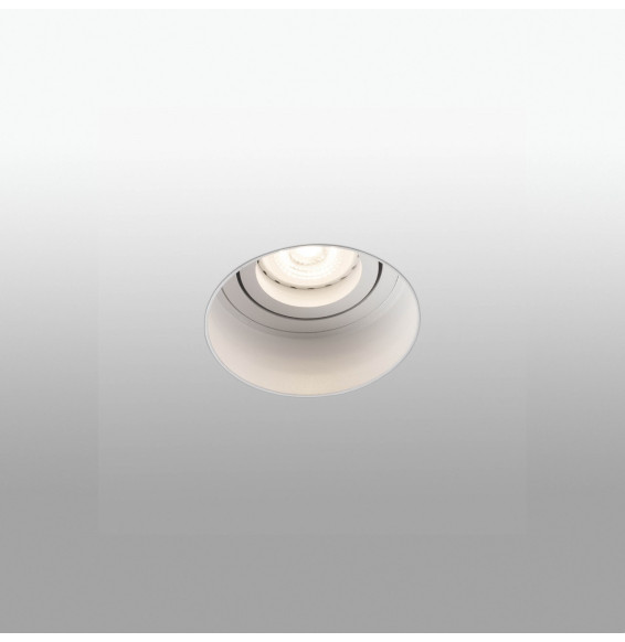 FARO - Empotrable HYDE redondo orientable S/M GU10 8W blanco