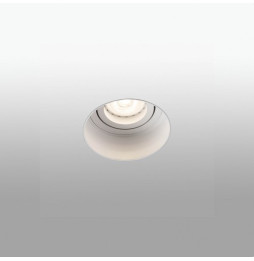 FARO - Empotrable HYDE redondo orientable S/M GU10 8W blanco