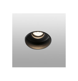 FARO - Empotrable HYDE redondo orientable S/M GU10 8W negro