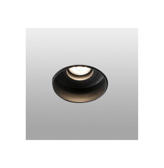 FARO - Empotrable HYDE redondo orientable S/M GU10 8W negro