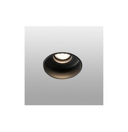 FARO - Empotrable HYDE redondo orientable S/M GU10 8W negro