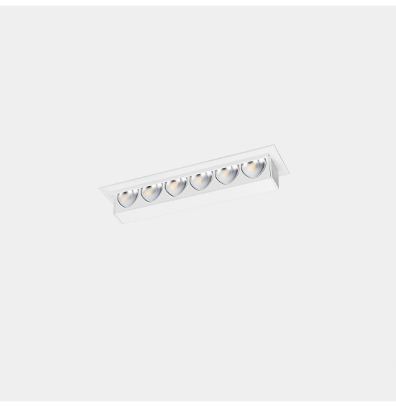 LedsC4 - Downlight Bento pared 6 LEDS 6 blanco neutro 4000K CRI 90 negro IP20 562lm