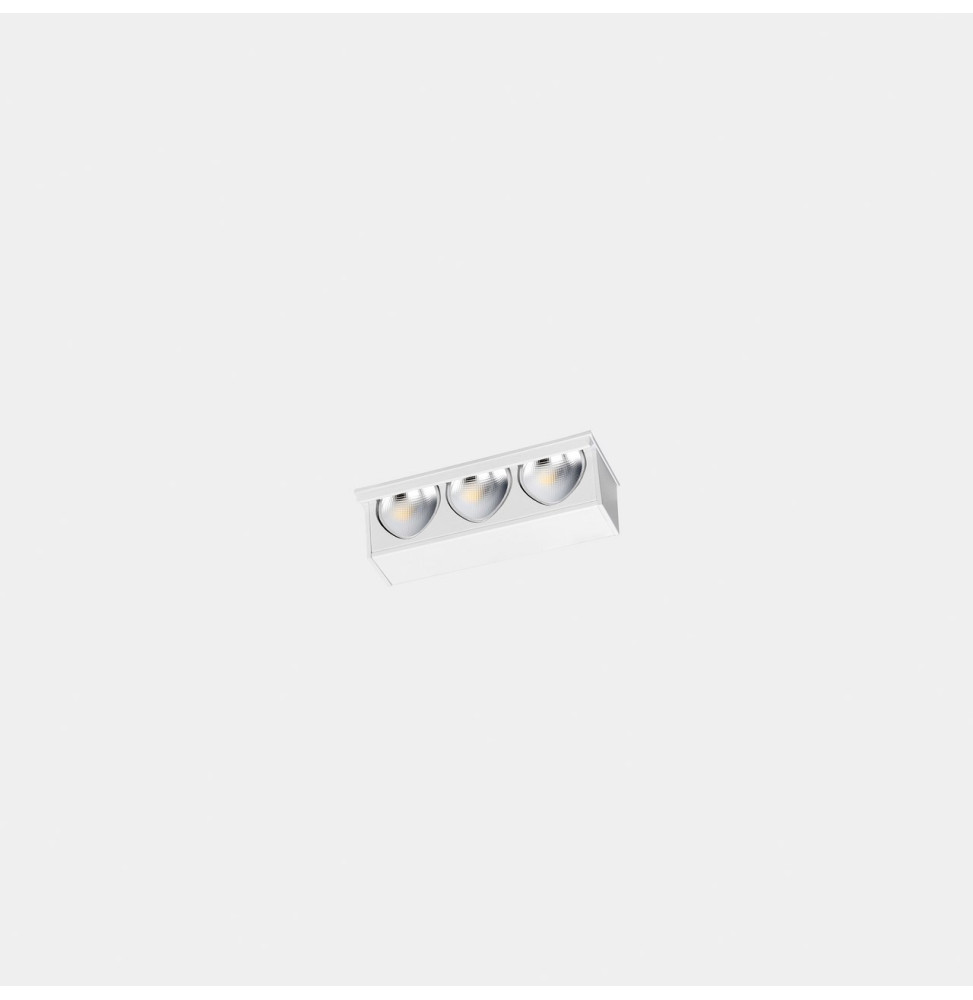 LedsC4 - Downlight Bento pared 3 LEDS 3 blanco cálido 2700K CRI 90 blanco IP20 207lm LedsC4 - Downlight Bento pared 3 LEDS 3 blanco cálido 2700K CRI 90 blanco IP20 207lm