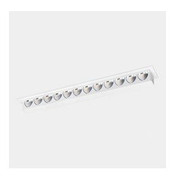 LedsC4 - Downlight Bento pared 12 LEDS 12 blanco neutro 4000K CRI 90 negro IP20 1123lm