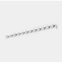 LedsC4 - Downlight Bento pared 12 LEDS 12 blanco cálido 3000K CRI 90 blanco IP20 936lm