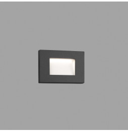 FARO - Empotrable SPARK-1 LED 5W 3000K gris oscuro