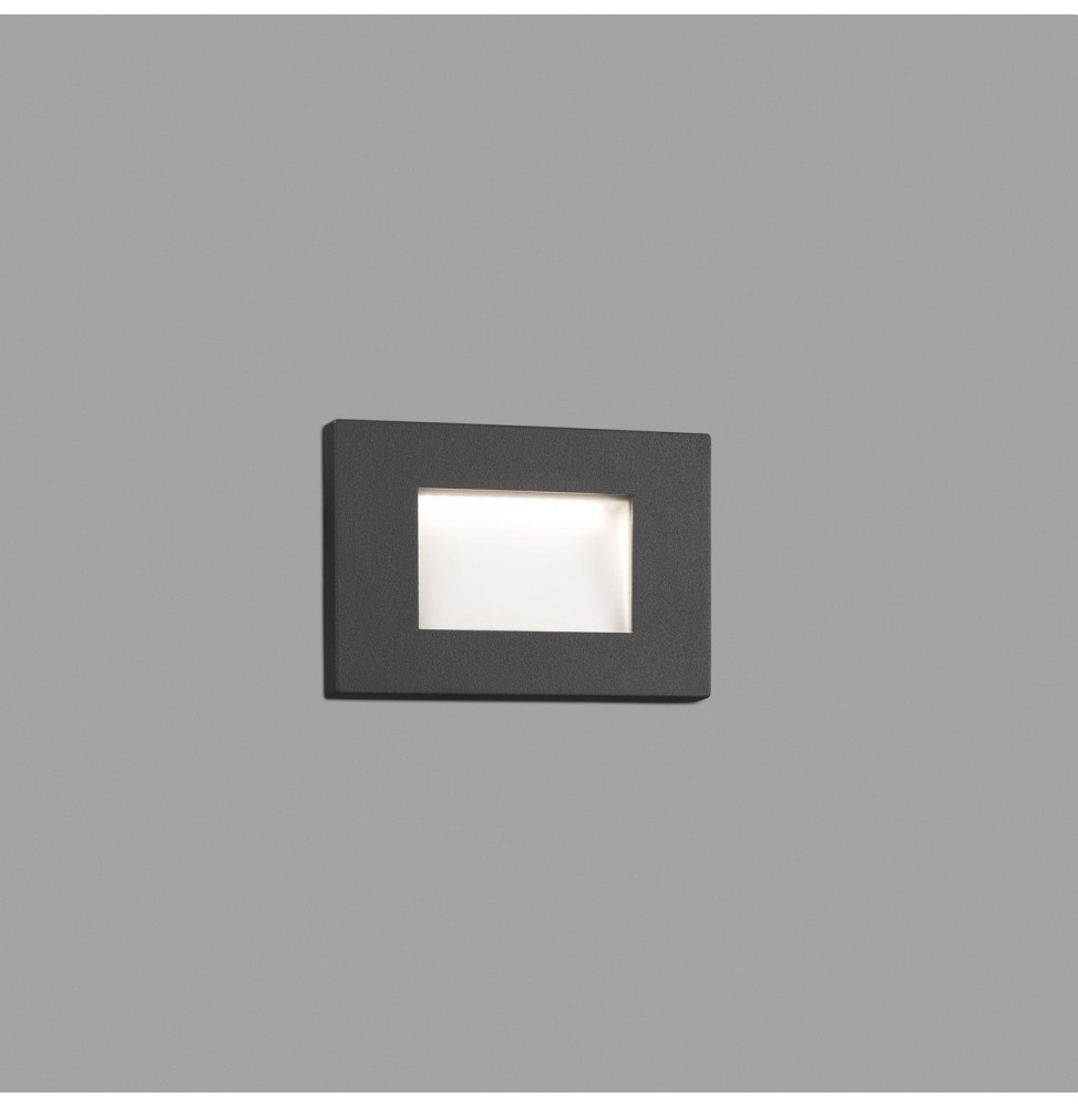 FARO - Empotrable SPARK-1 LED 5W 3000K gris oscuro