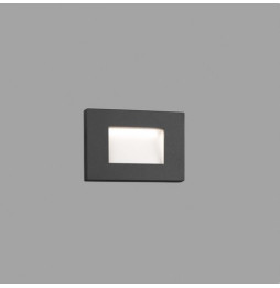 FARO - Empotrable SPARK-1 LED 5W 3000K gris oscuro
