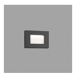 FARO - Empotrable SPARK-1 LED 5W 3000K gris oscuro