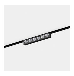 LedsC4 - Luminaria empotrable Bento 6 LEDS pared bajo voltaje 6 blanco cálido 3000K CRI 90 CASAMBI negro 468lm