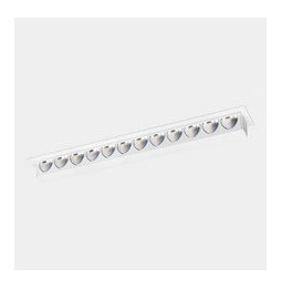 LedsC4 - Downlight Bento pared 12 LEDS 12 blanco cálido 2700K CRI 90 blanco IP20 842lm