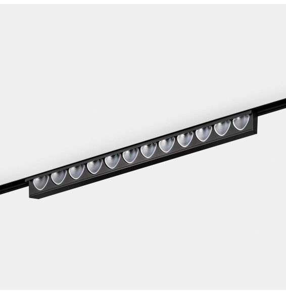 LedsC4 - Luminaria empotrable Bento 12 LEDS pared bajo voltaje 12 blanco cálido 3000K CRI 90 ON-OFF blanco 921lm