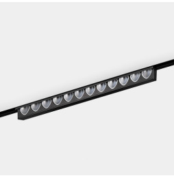 LedsC4 - Luminaria empotrable Bento 12 LEDS pared bajo voltaje 12 blanco cálido 3000K CRI 90 ON-OFF blanco 921lm
