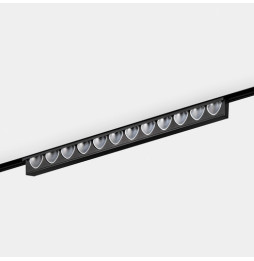 LedsC4 - Luminaria empotrable Bento 12 LEDS pared bajo voltaje 12 blanco cálido 2700K CRI 90 CASAMBI negro 829lm