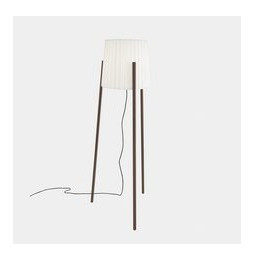 LedsC4 - Luminaria portátil Barcino E27 60W marrón
