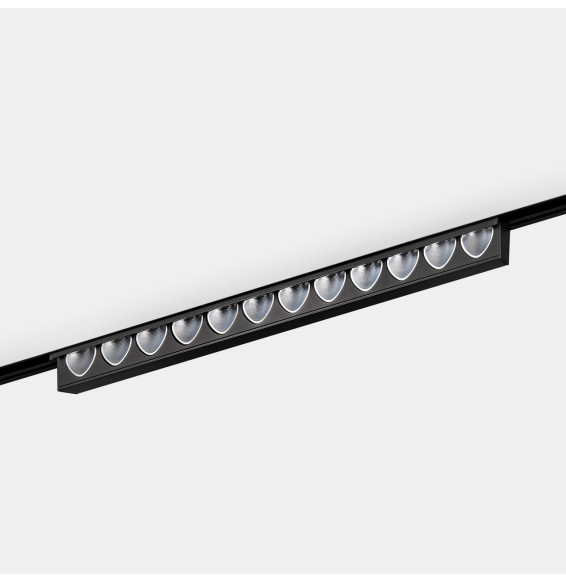 LedsC4 - Luminaria empotrable Bento 12 LEDS pared bajo voltaje 12 blanco cálido 2700K CRI 90 DALI blanco 829lm