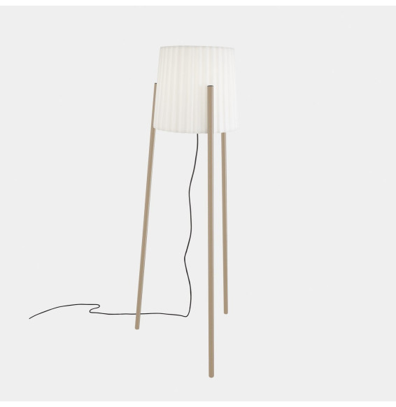 LedsC4 - Luminaria portátil Barcino E27 60W oro
